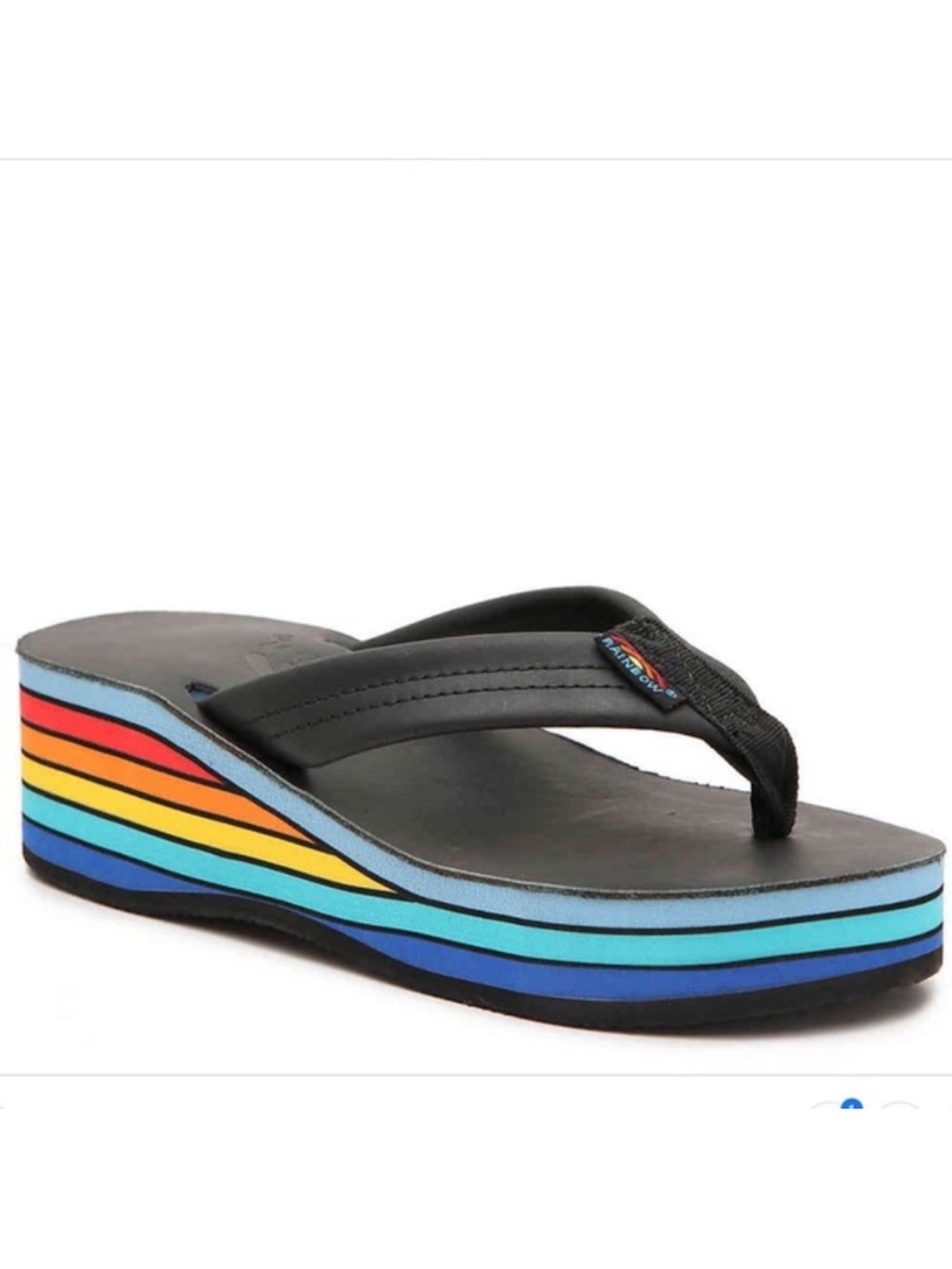 Rainbow Classic Wedge Sandal